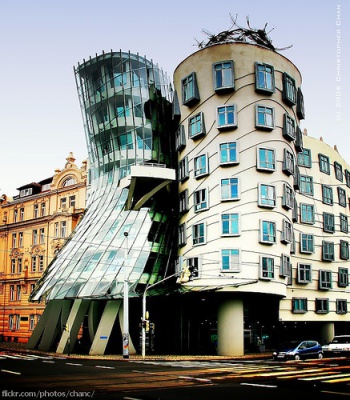 dancing house by Christopher Chan