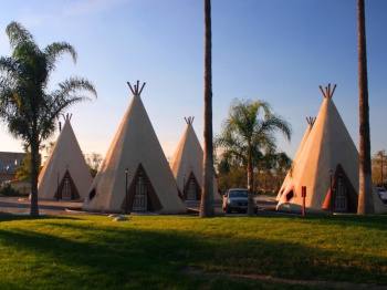 Wigwam Village Motel by Chuck Coker