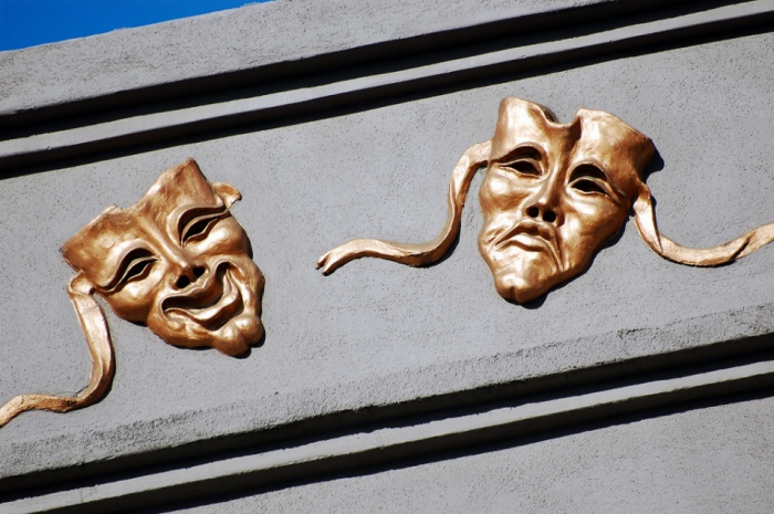 Theatre Masks by Steve Snodgrass