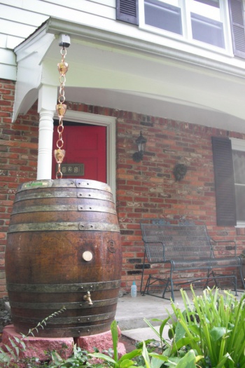 Rain Barrel by Ken Mayer