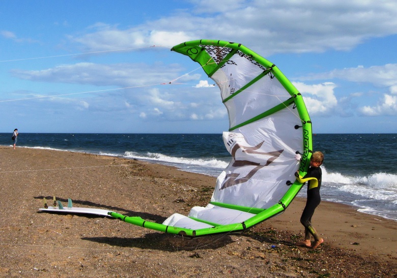 Bow Kite at Exmouth South Devon England