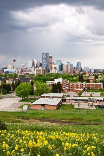 Calgary Downtown by Naserke