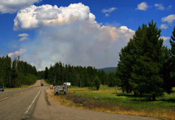 Smoke cloud by Wikimedia Commons