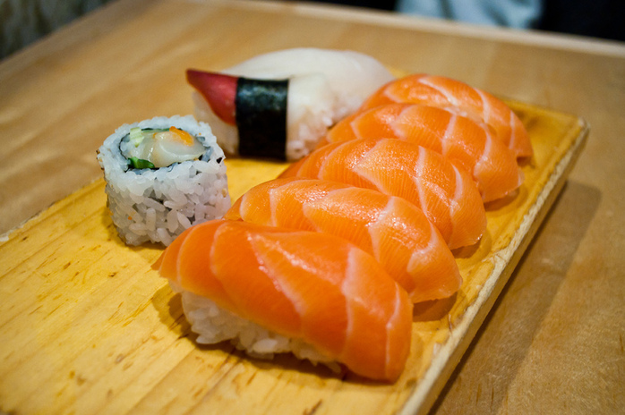 International cuisine sushi