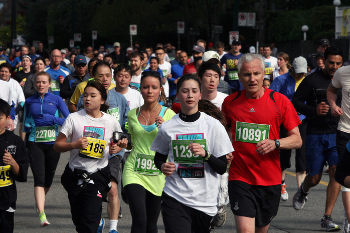 Vancouver SunRun Marathon 2013