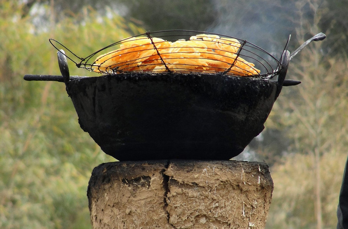 Jalebi Wood Stove Cooking by BlackZero007