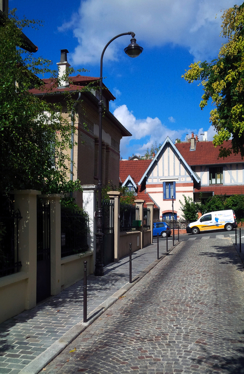 Quiet Side Street in Paris