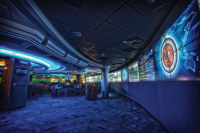 National Security Agency Operations Center Floor