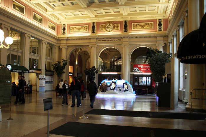 Waterfront Station Vancouver by Lucian Savluc