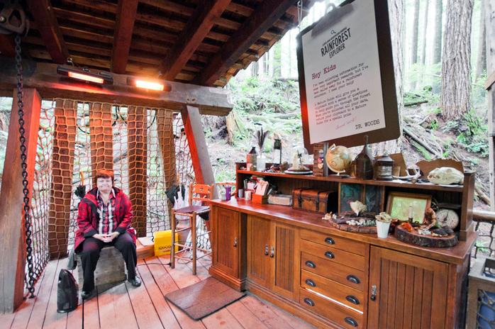 Rainforest Explorer Booth in Capilano