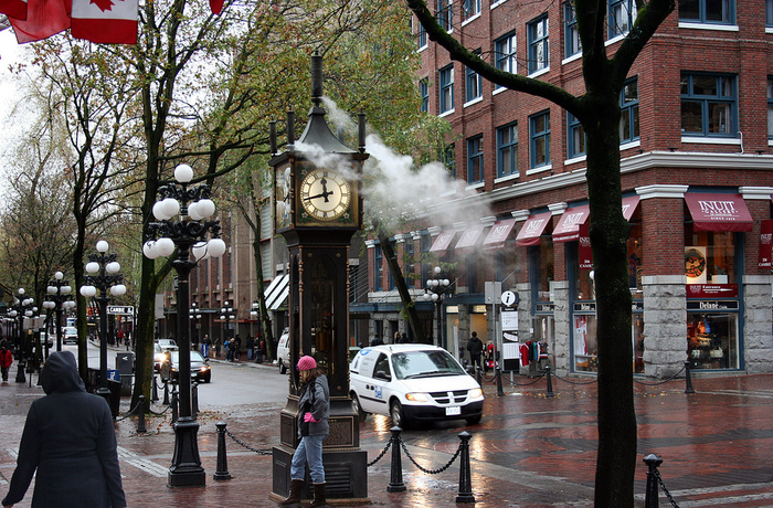 The Steam Clock by Lucian Savluc