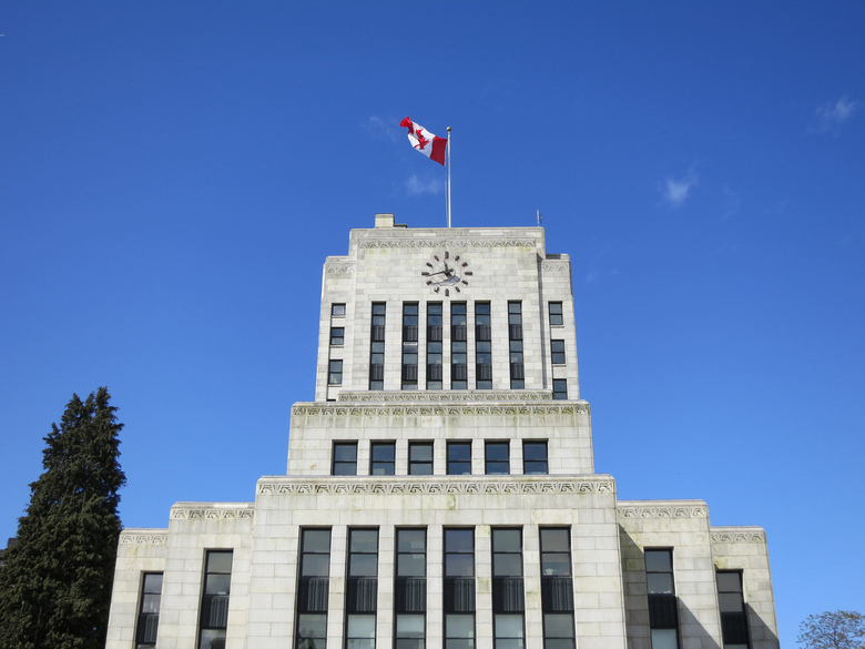 Vacnouver City Hall by Ruth Hartnup