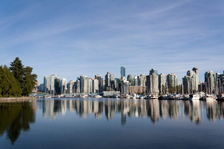 Vancouver Skyline by domo k 