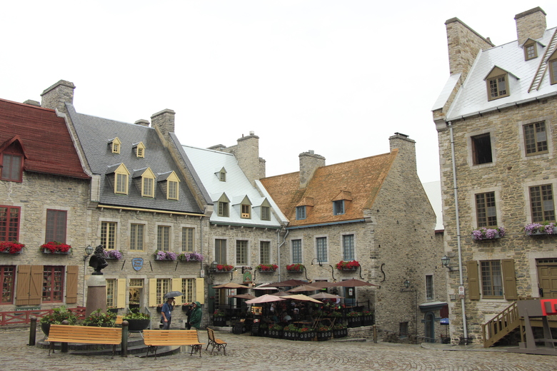 More of restored French colonial public square