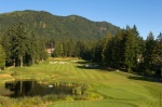 Westwood Plateau Golf Country Club Hole 1 Zoomed